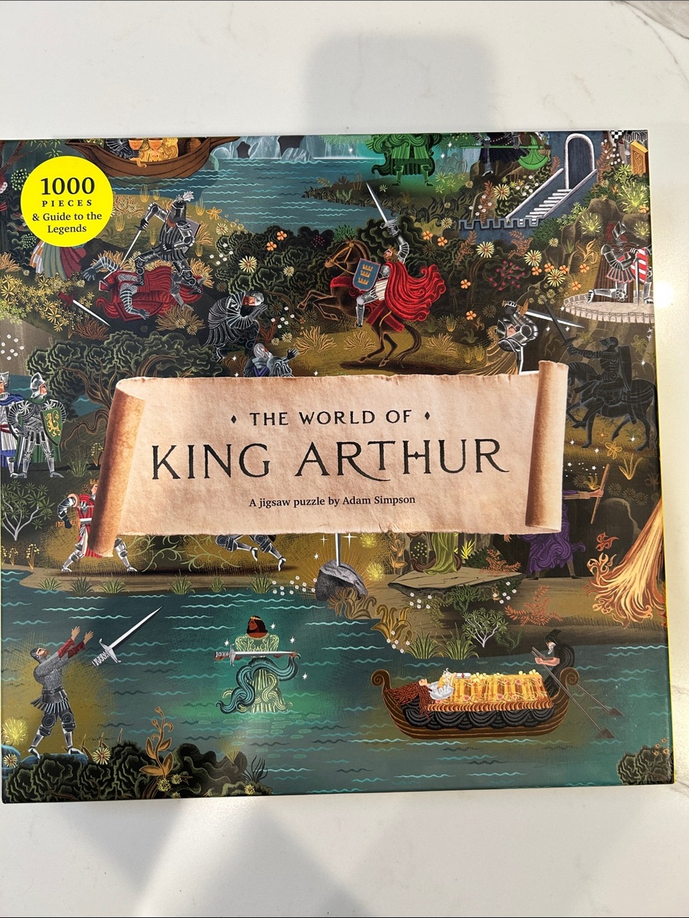 The World of King Arthur 1000-Piece Jigsaw Puzzle